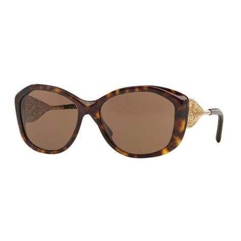 Burberry Women's 0BE4208Q Dark Tortoise/Gold/Brown 